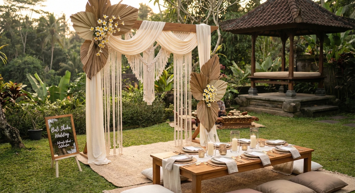 Elopement Bali Wedding in Indonesia