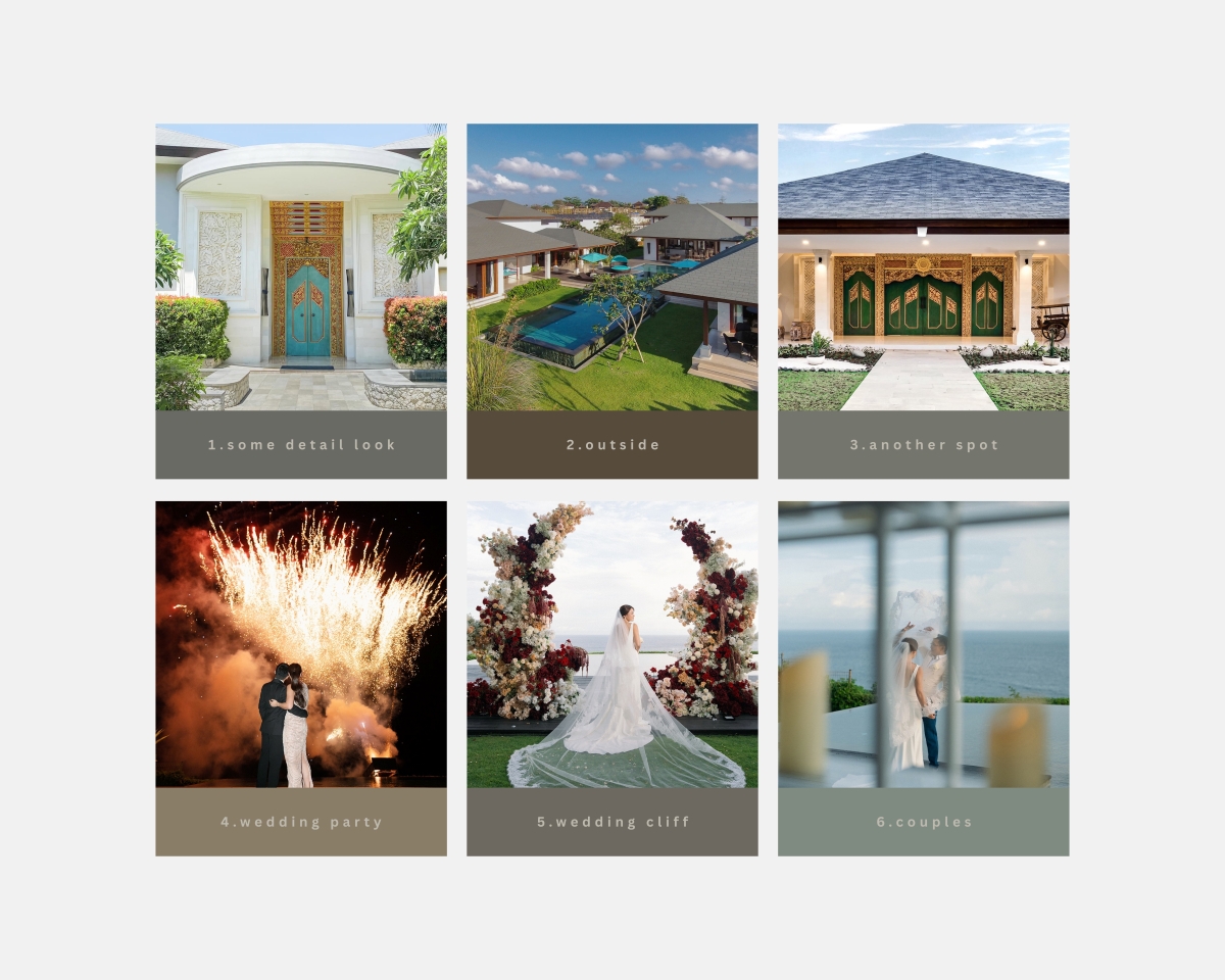 Pandawa Cliff Estate Bali Wedding Venue