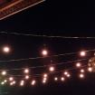 Light ball dinner reception 