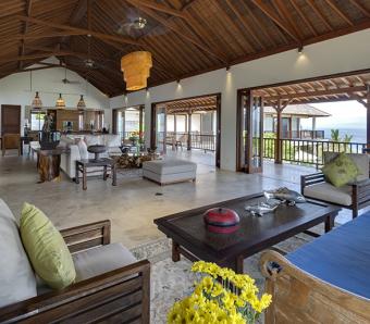 Villa Asada Indoor living area Candidasa