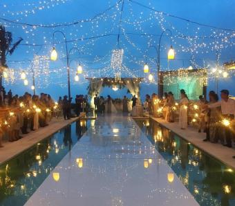 dinner reception grand entrance 