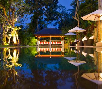 Villa San Bale at Night