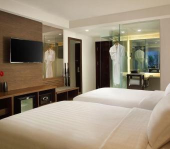 Sthala deluxe twin with balcony room