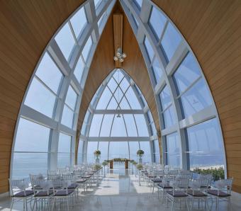 The Ritz-Carlton Majestic Chapel - Wedding Decoration Setup