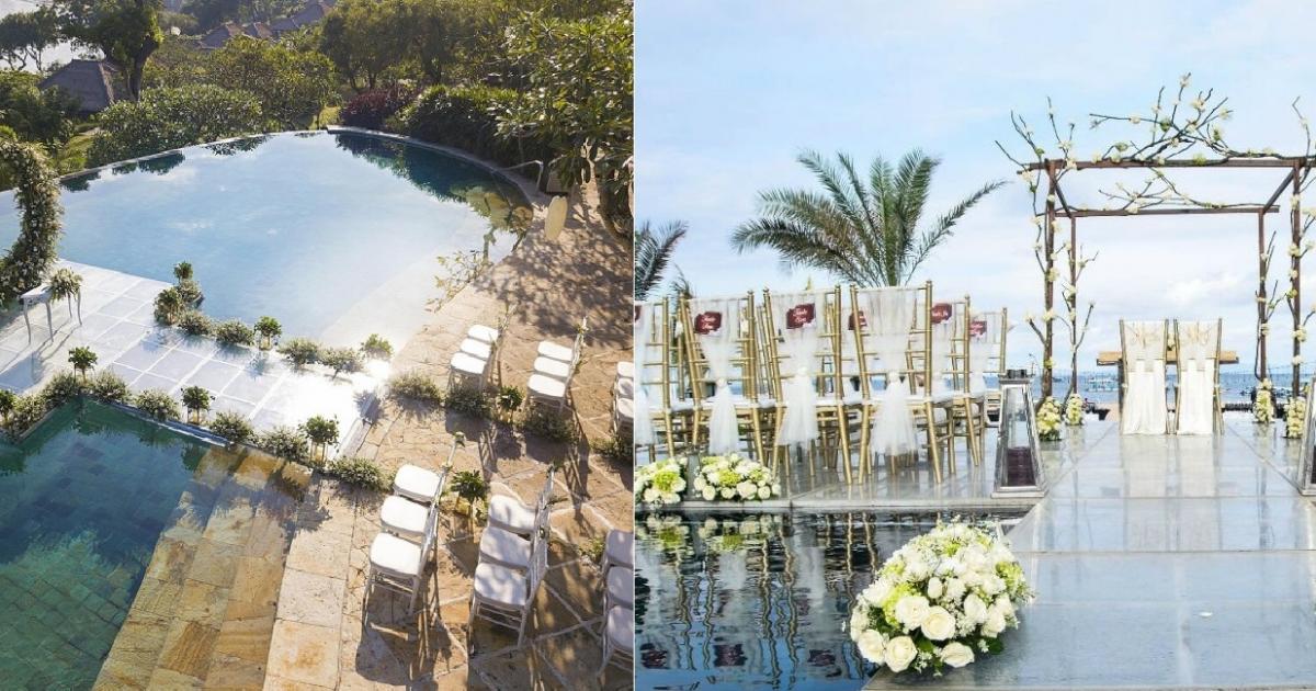 Bali Water wedding 
