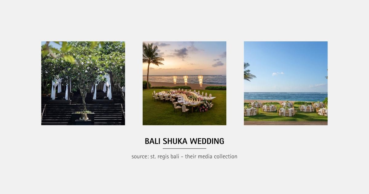 The St. Regis Resort Bali Wedding Venue The St. Regis Resort Bali Wedding Venue