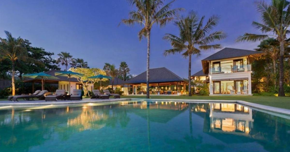 Villa Jagaditha view from the pool