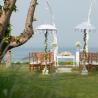Alila Seminyak - Temple Garden Wedding setup